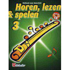 Horen Lezen & Spelen 3 dwarsfluit incl. CD