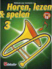 Horen Lezen & Spelen 3 trombone BC incl. CD