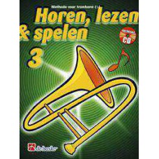 Horen Lezen & Spelen 3 trombone BC incl. CD