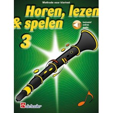 Horen Lezen & Spelen 3 klarinet incl. online audio