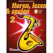 Horen Lezen & Spelen 2 altsaxofoon incl. online audio