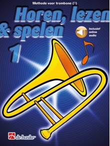 Horen Lezen & Spelen 1 trombone BC incl. online audio