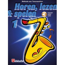 Horen Lezen & Spelen 1 tenorsaxofoon incl. online audio