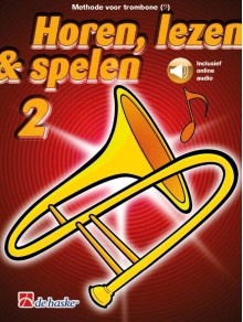Horen Lezen & Spelen 2 trombone BC incl. online audio