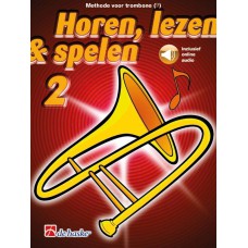 Horen Lezen & Spelen 2 trombone BC incl. online audio