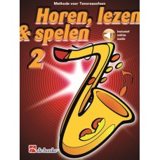 Horen Lezen & Spelen 2 tenorsaxofoon incl. online audio